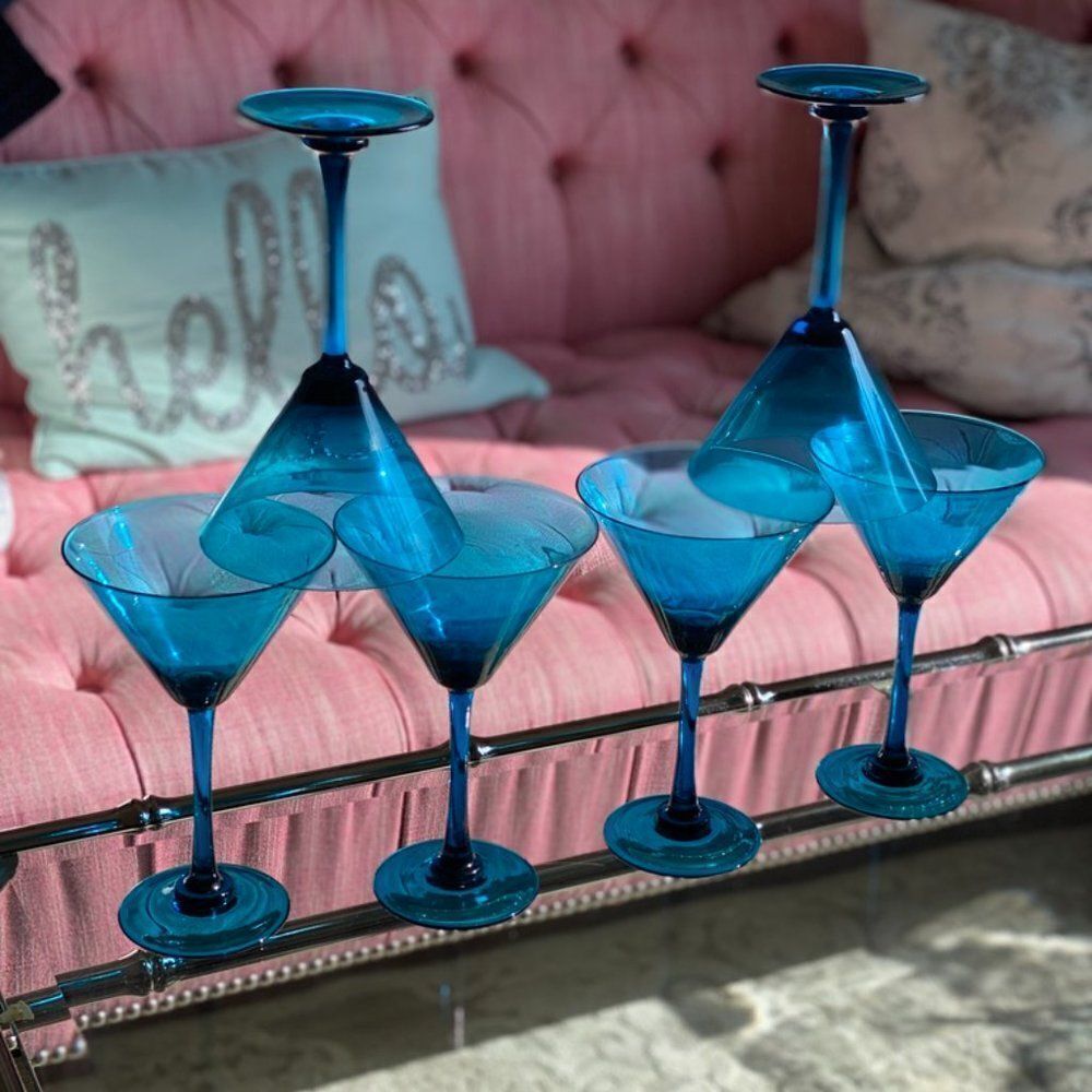 Set of 4 Martini Glasses - Picture 10 of 10